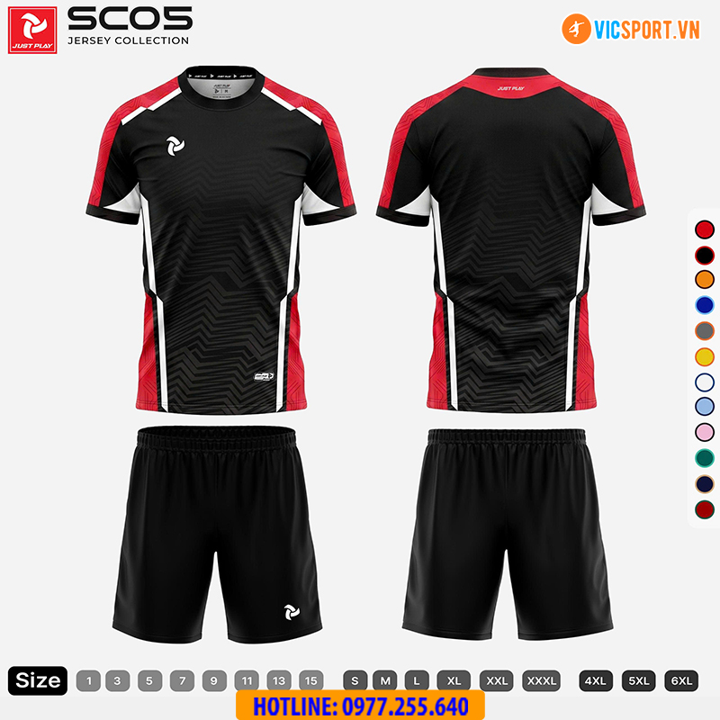 Áo đá banh thiết kế Just Play SC05 - Hình ảnh 6