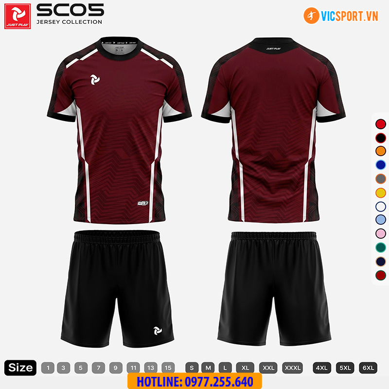 Áo đá banh thiết kế Just Play SC05 - Hình ảnh 8