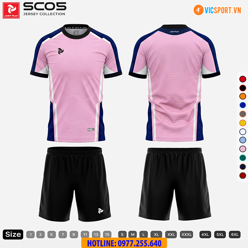 Áo đá banh thiết kế Just Play SC05 - Hình ảnh 9
