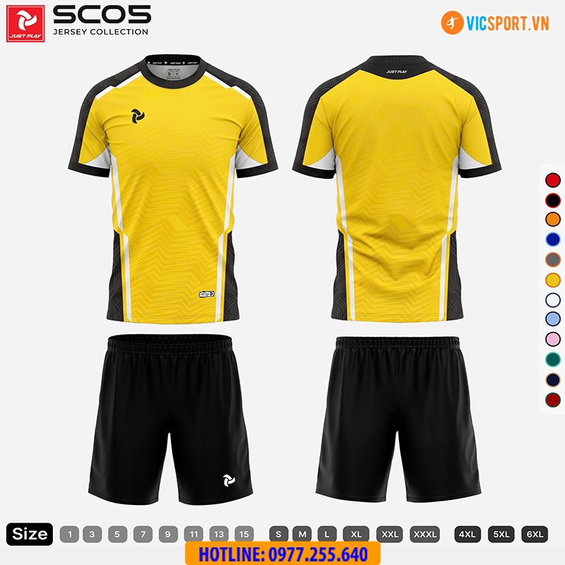 Áo đá banh thiết kế Just Play SC05 - Hình ảnh 12