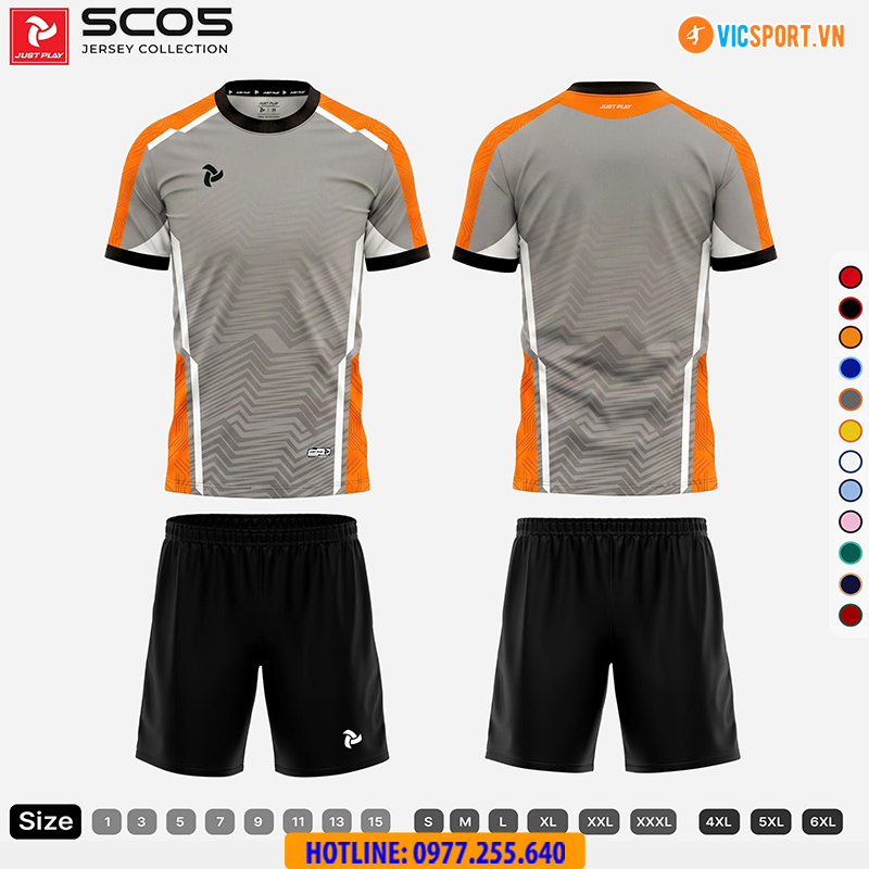 Áo đá banh thiết kế Just Play SC05 - Hình ảnh 13