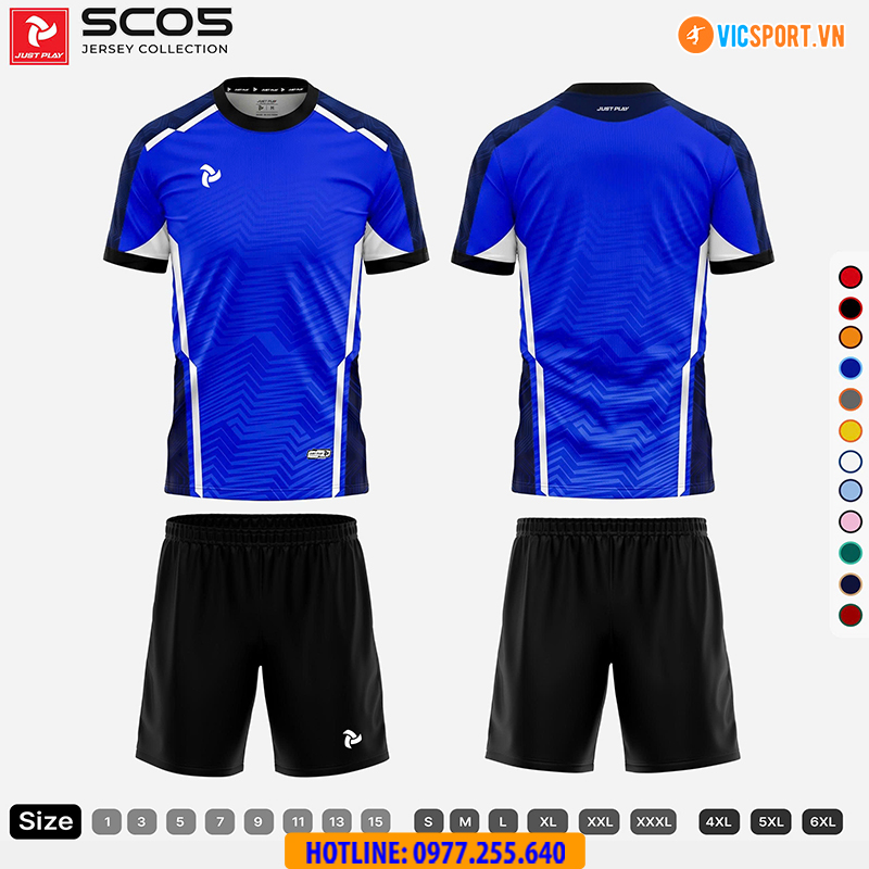 Áo đá banh thiết kế Just Play SC05 - Hình ảnh 14