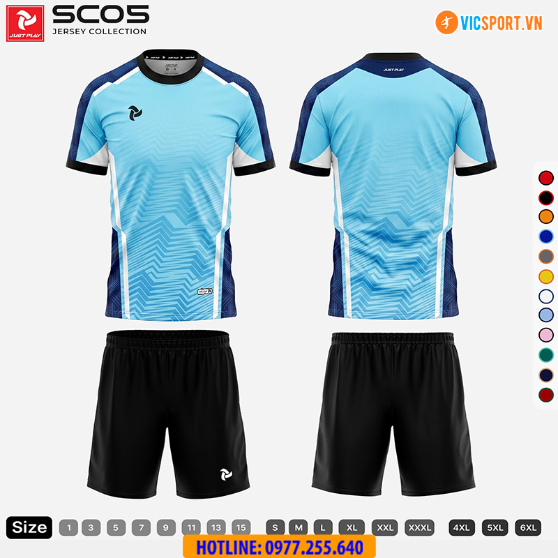 Áo đá banh thiết kế Just Play SC05 - Hình ảnh 15