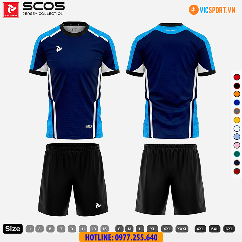 Áo đá banh thiết kế Just Play SC05 - Hình ảnh 16
