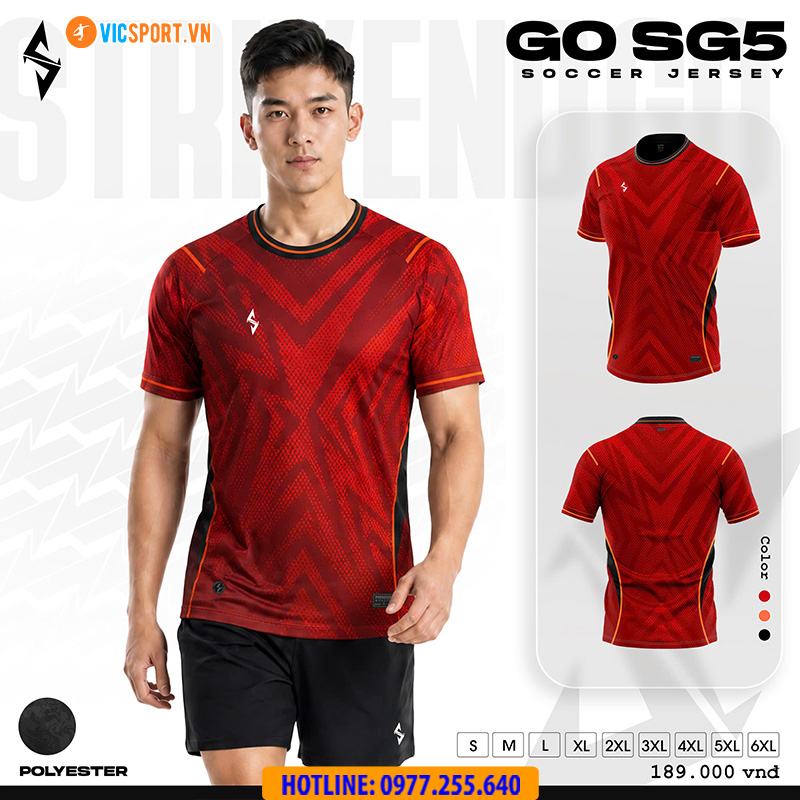 Áo đá banh thiết kế Strivend Go SG05 - Hình ảnh 23