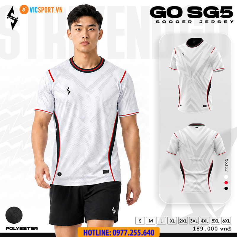 Áo đá banh thiết kế Strivend Go SG05 - Hình ảnh 25