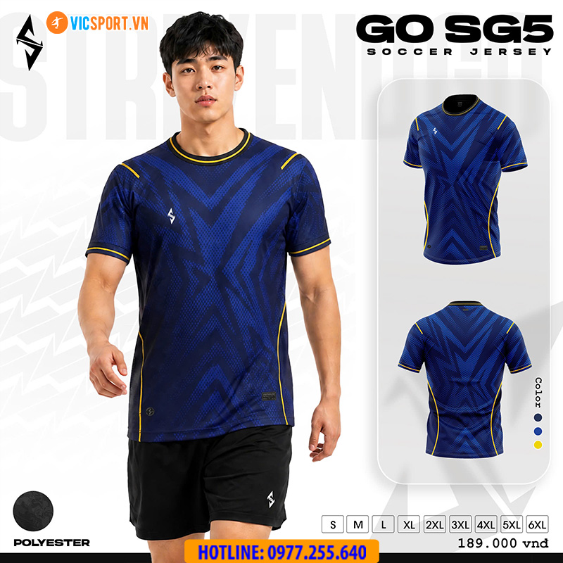 Áo đá banh thiết kế Strivend Go SG05 - Hình ảnh 27