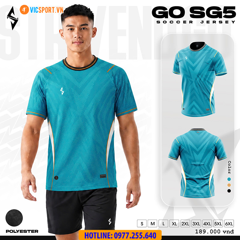 Áo đá banh thiết kế Strivend Go SG05 - Hình ảnh 28