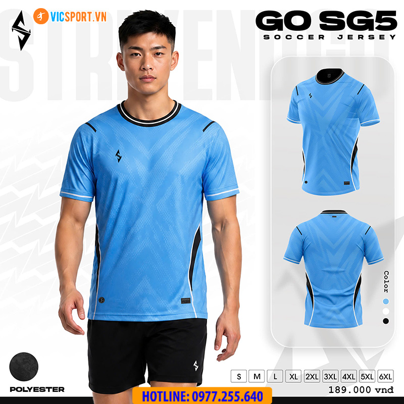 Áo đá banh thiết kế Strivend Go SG05 - Hình ảnh 29
