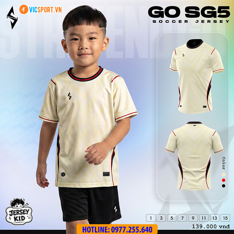 Áo đá banh thiết kế Strivend Go SG05 - Hình ảnh 7