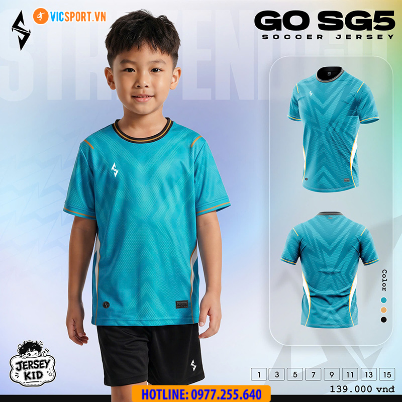 Áo đá banh thiết kế Strivend Go SG05 - Hình ảnh 8