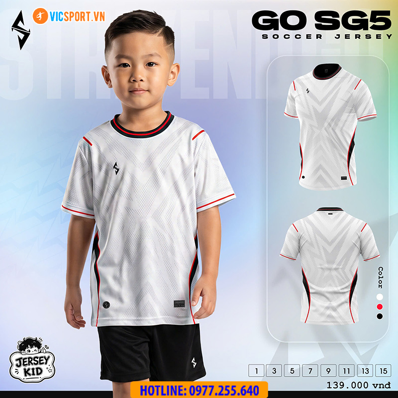 Áo đá banh thiết kế Strivend Go SG05 - Hình ảnh 9
