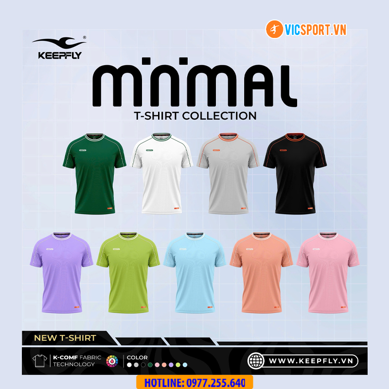 Áo thể thao Keepfly Minimal đa năng