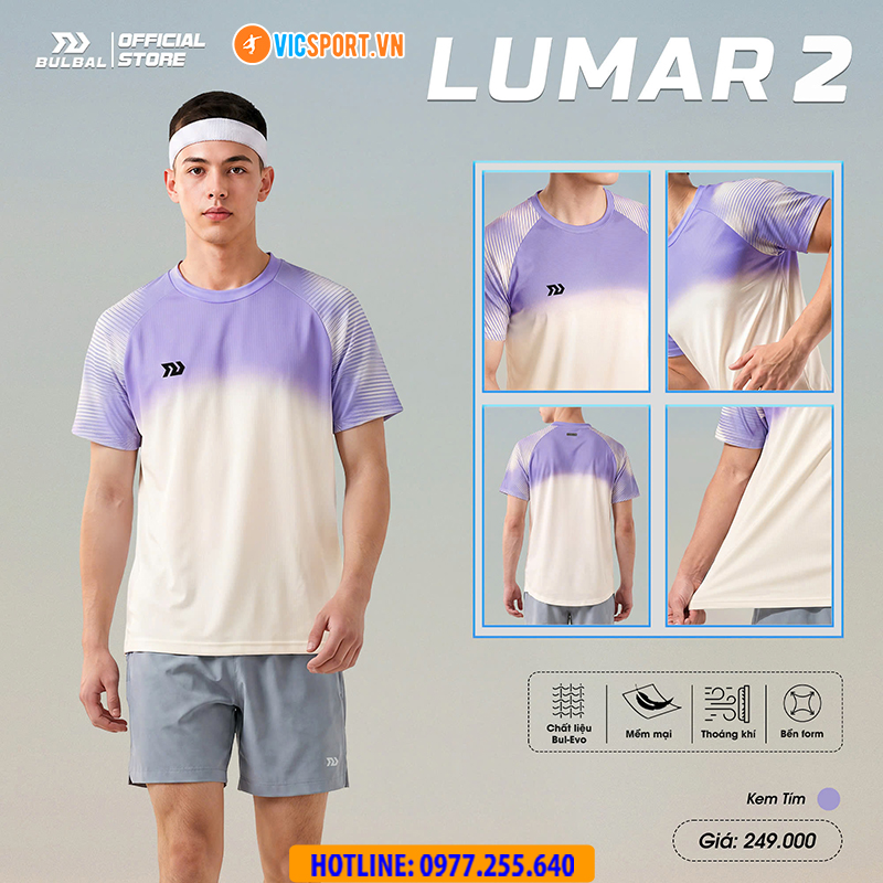 Áo thể thao nam Bulbal Lumar 2 đa năng - Hình ảnh 23