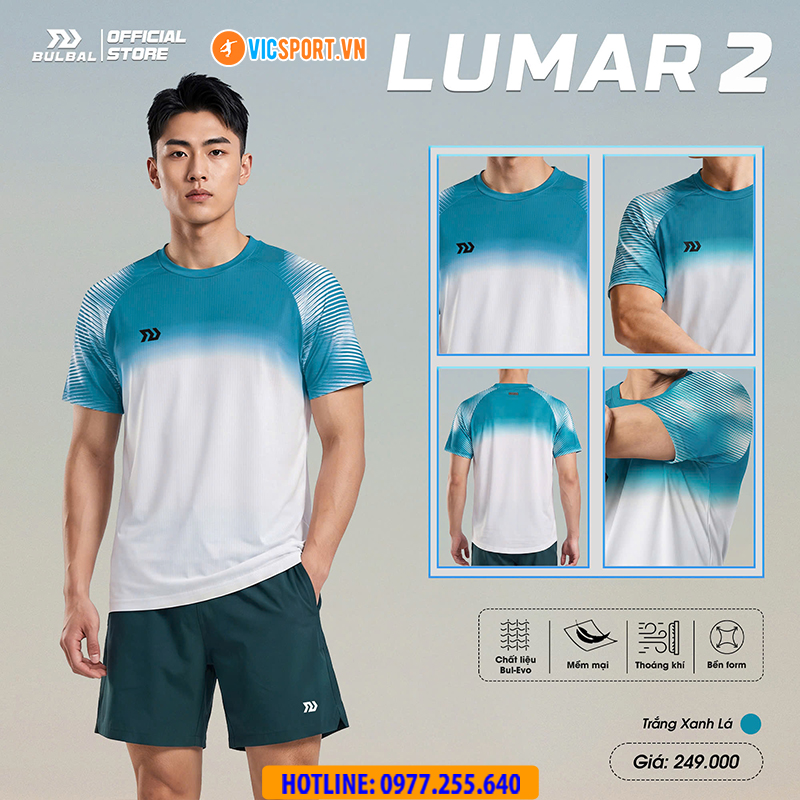 Áo thể thao nam Bulbal Lumar 2 đa năng - Hình ảnh 25