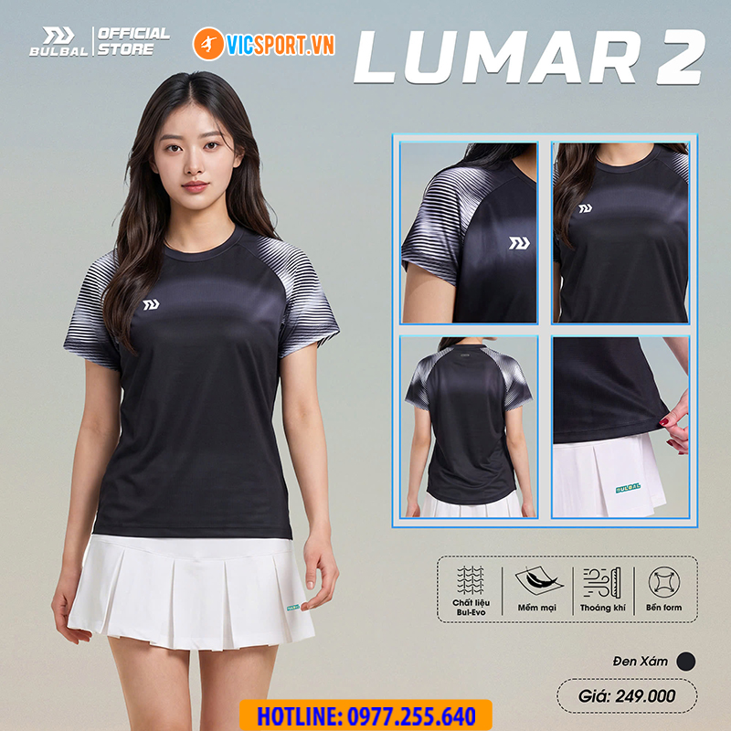 Áo thể thao nữ Bulbal Lumar 2 đa năng - Hình ảnh 36
