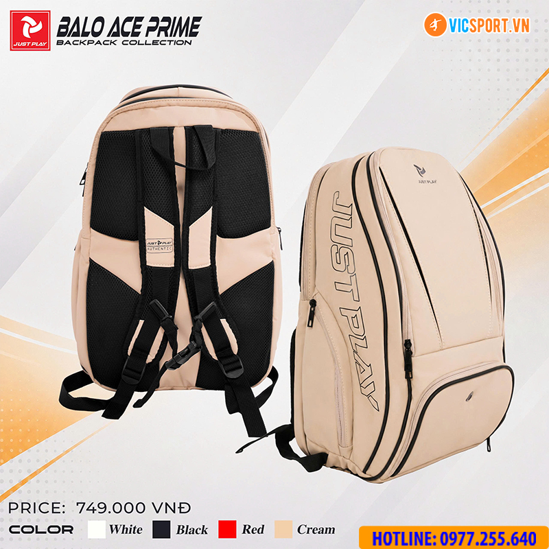 Balo thể thao Just Play Ace Prime đa năng - Hình ảnh 28