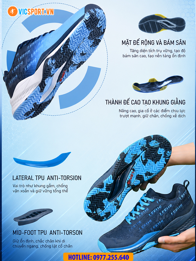 Giày thể thao Lefus L042 đa năng - Hình ảnh 8
