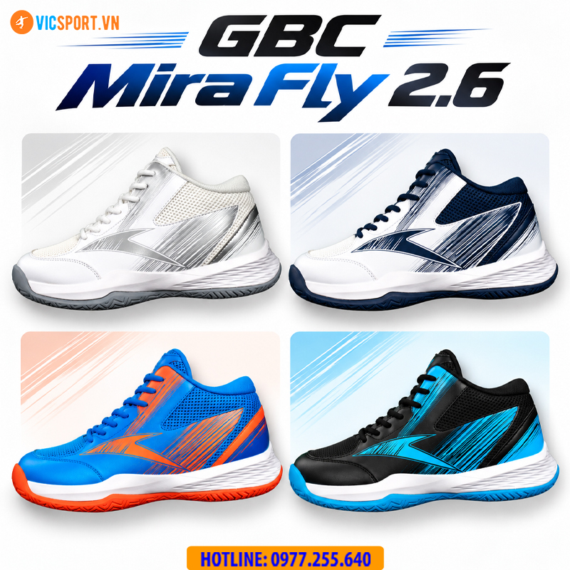 Giày bóng chuyền Mira Fly 2.6 chính hãng - Hình ảnh 9