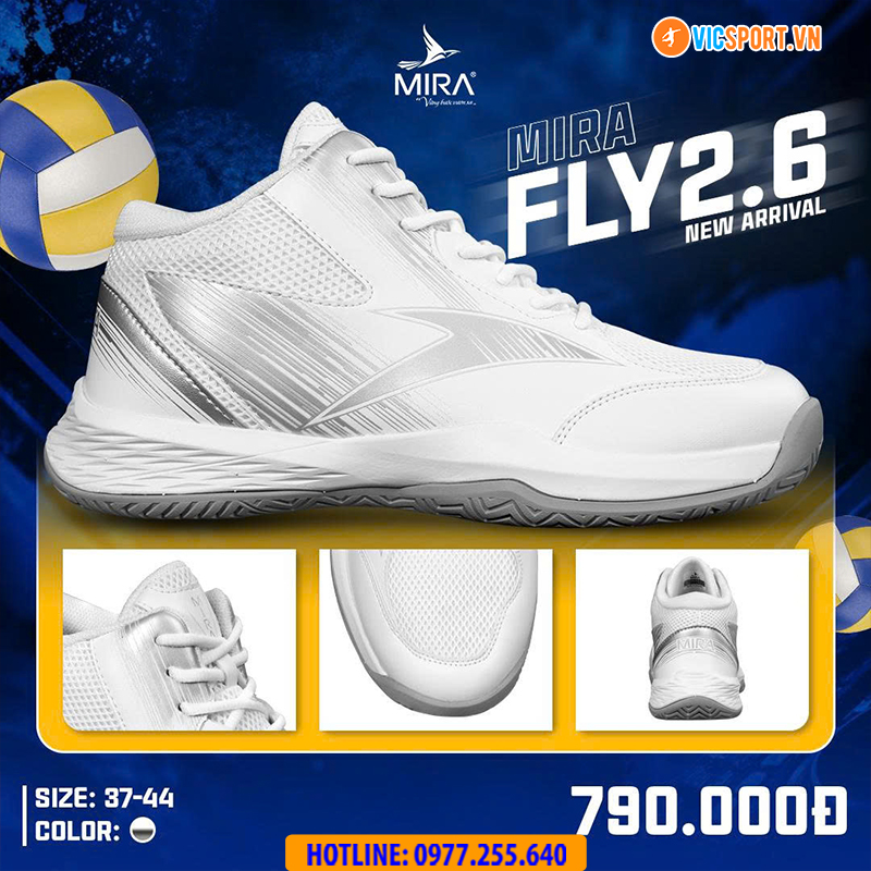 Giày bóng chuyền Mira Fly 2.6 chính hãng - Hình ảnh 12