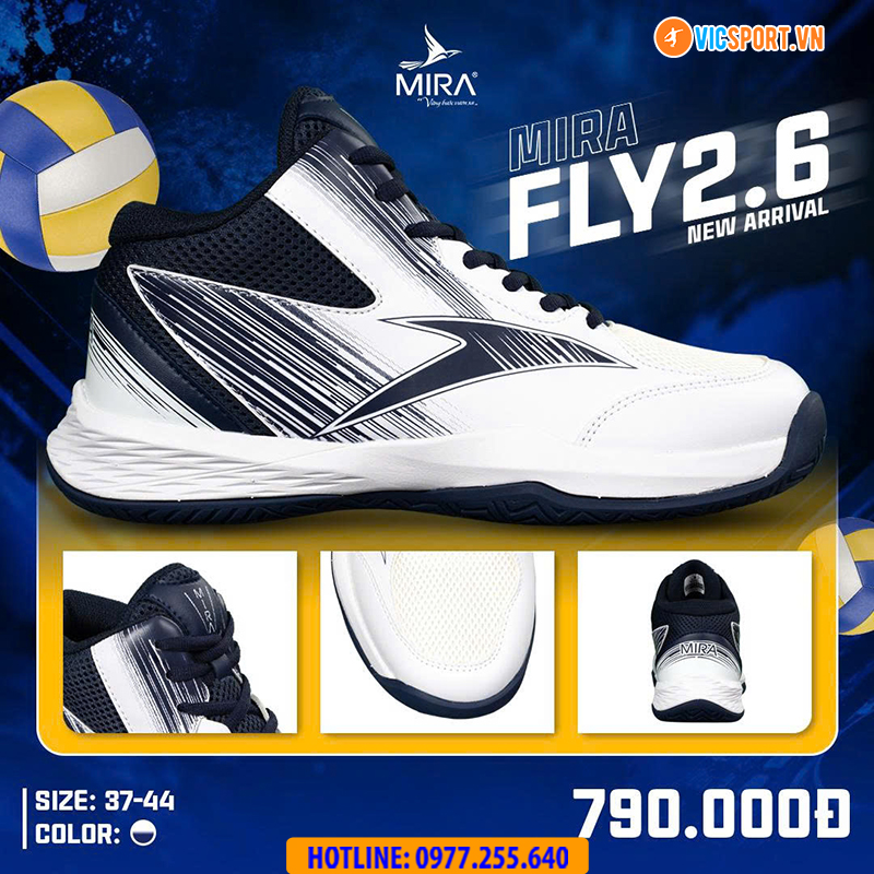 Giày bóng chuyền Mira Fly 2.6 chính hãng - Hình ảnh 11