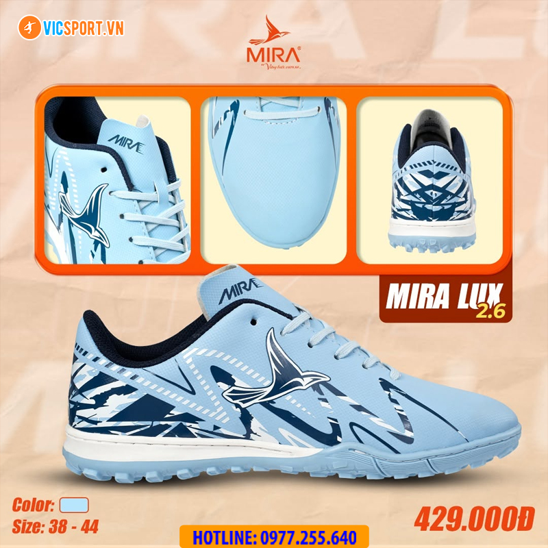 Giày đá banh Mira Lux 2.6 đế TF - Hình ảnh 4