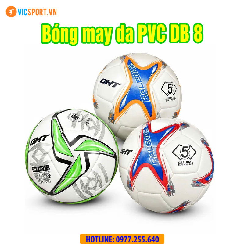 Quả bóng đá Bách Hiền may da PVC DB8