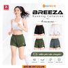Quần đùi thể thao nữ Just Play Breeza 2 lớp