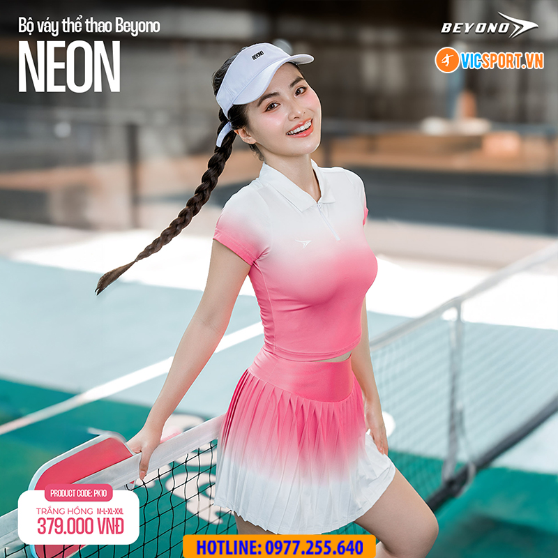 Bộ váy thể thao Beyono Neon đa năng - Hình ảnh 20
