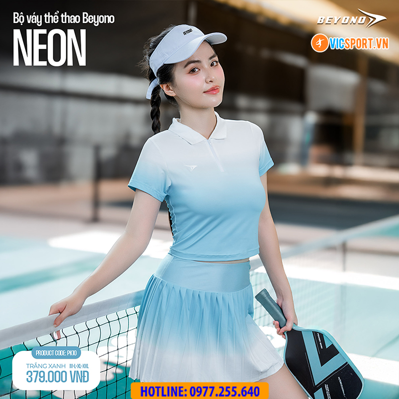 Bộ váy thể thao Beyono Neon đa năng - Hình ảnh 21