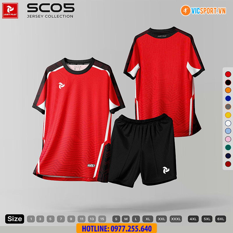 Áo đá banh thiết kế Just Play SC05 - Hình ảnh 20