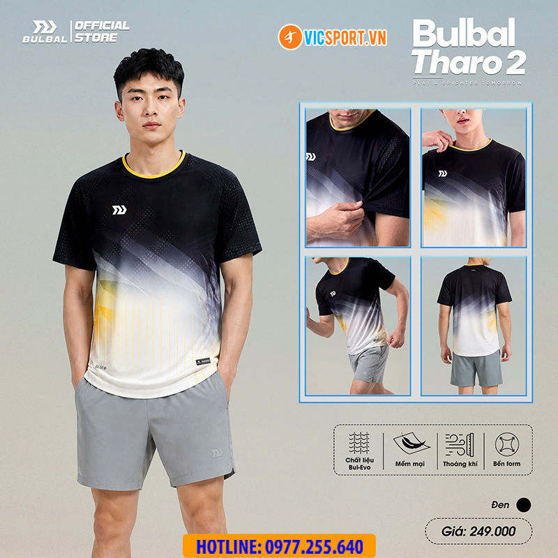 Áo thể thao nam Bulbal Tharo 2 đa năng - Hình ảnh 13