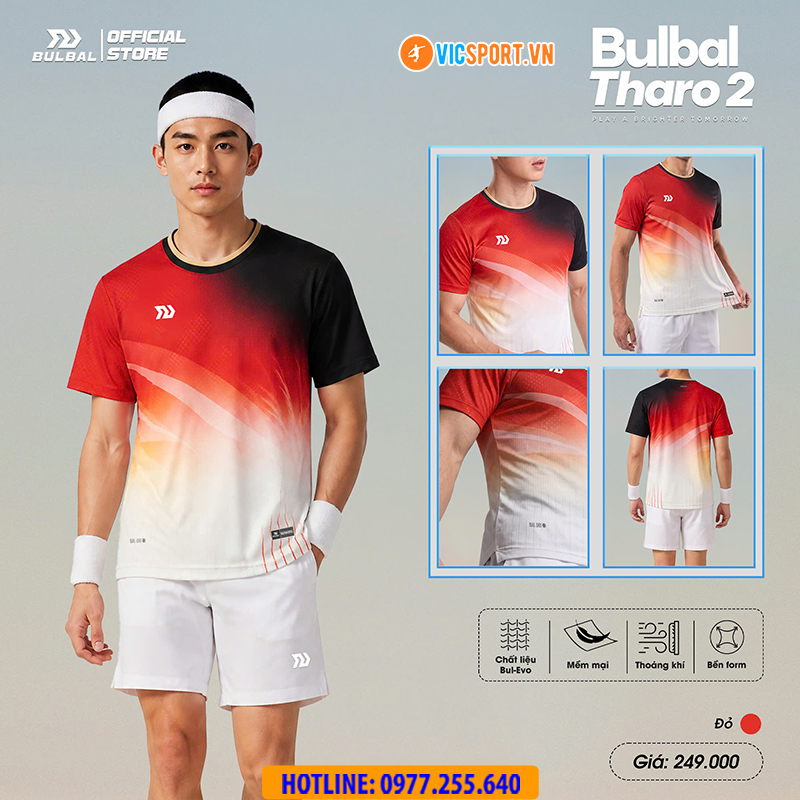 Áo thể thao nam Bulbal Tharo 2 đa năng - Hình ảnh 14