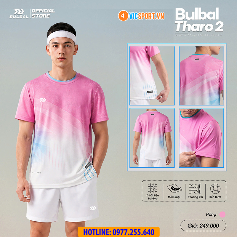 Áo thể thao nam Bulbal Tharo 2 đa năng - Hình ảnh 15