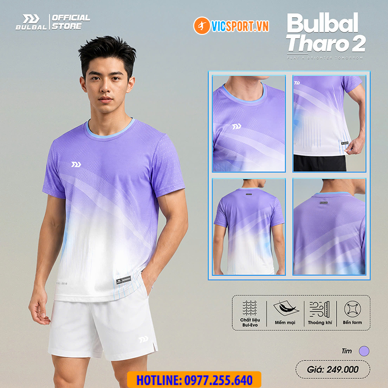 Áo thể thao nam Bulbal Tharo 2 đa năng - Hình ảnh 16