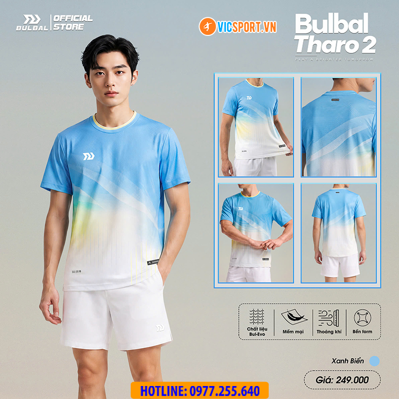 Áo thể thao nam Bulbal Tharo 2 đa năng - Hình ảnh 17