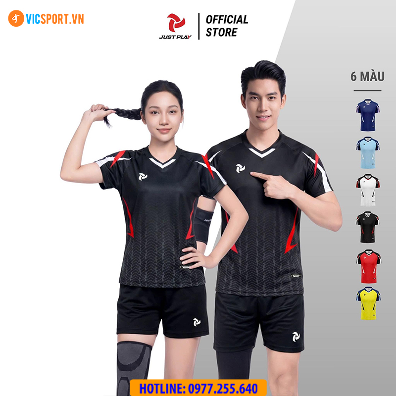 Quần áo bóng chuyền nữ Just Play VB02 - Hình ảnh 3