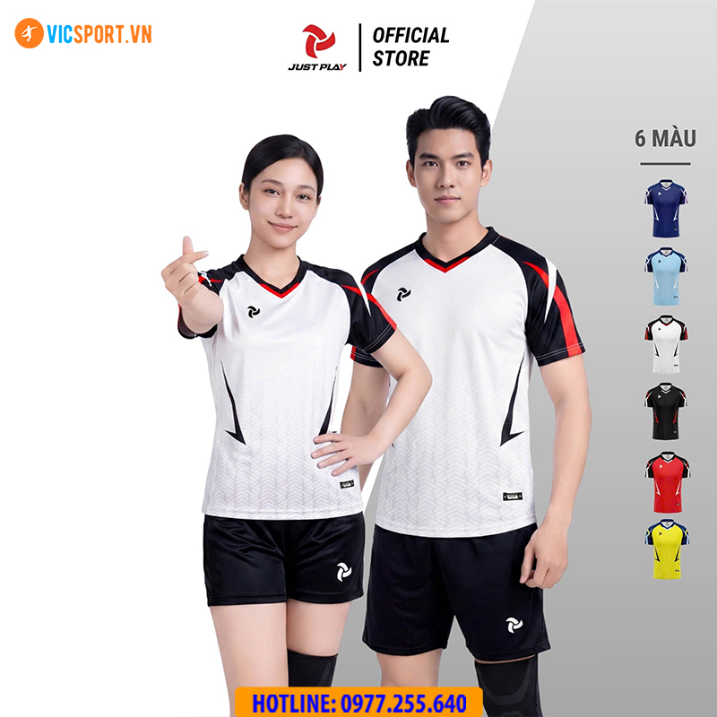 Quần áo bóng chuyền nữ Just Play VB02 - Hình ảnh 5