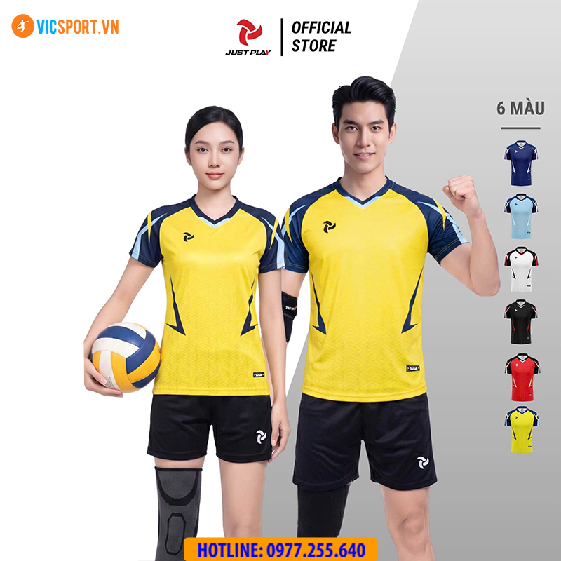 Quần áo bóng chuyền nữ Just Play VB02 - Hình ảnh 6