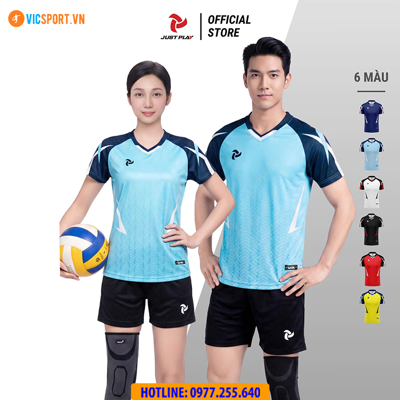 Quần áo bóng chuyền nữ Just Play VB02 - Hình ảnh 7