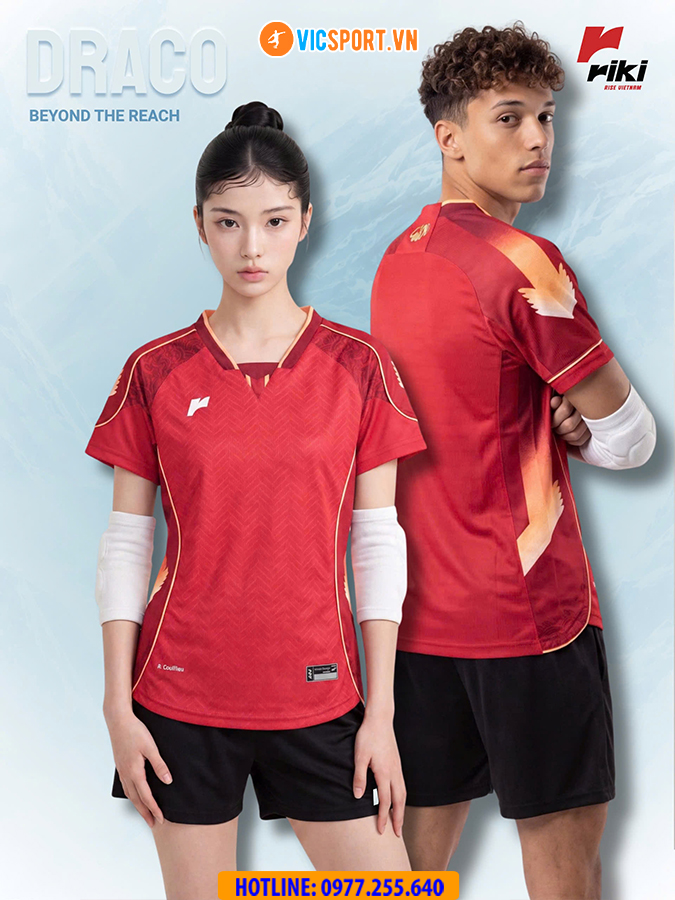 Quần áo bóng chuyền nam Riki Draco - Hình ảnh 23