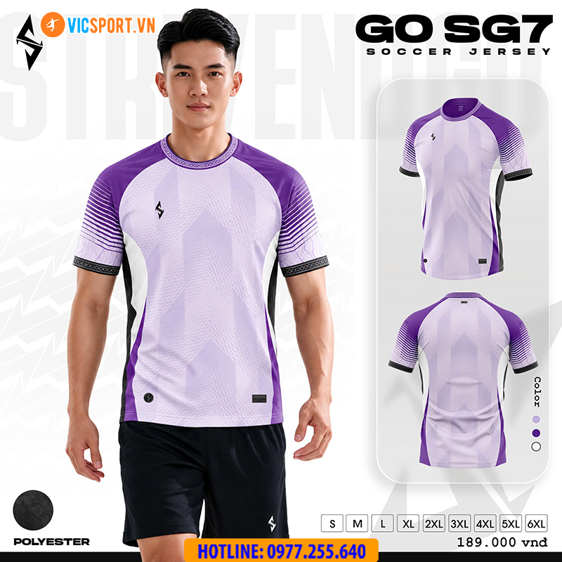 Áo đá banh thiết kế Strivend Go SG07 - Hình ảnh 8