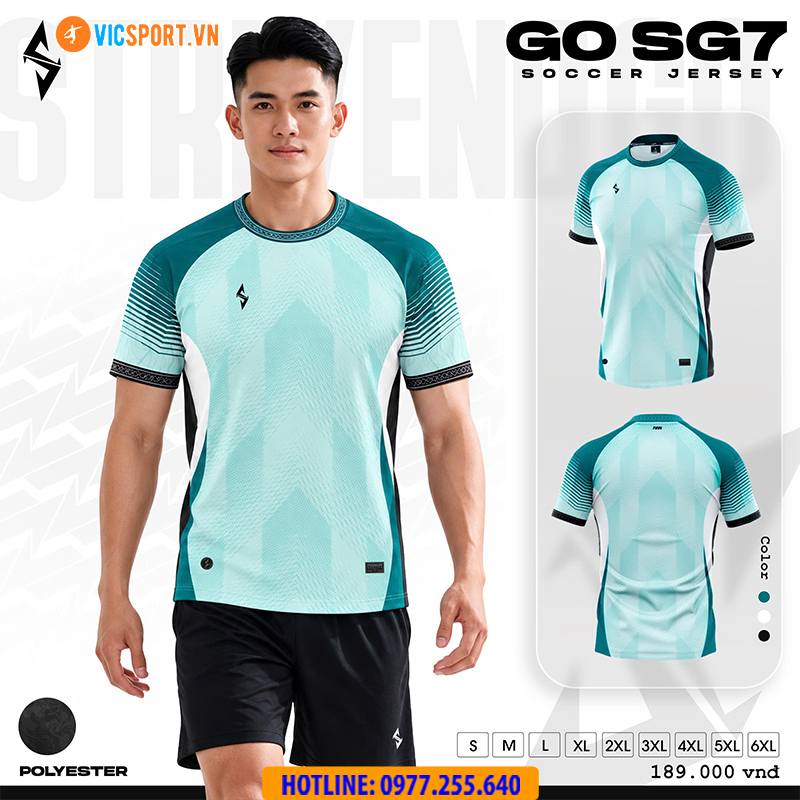 Áo đá banh thiết kế Strivend Go SG07 - Hình ảnh 12