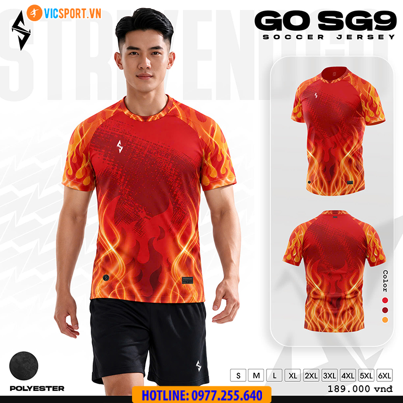 Áo đá banh thiết kế Strivend Go SG09 - Hình ảnh 28