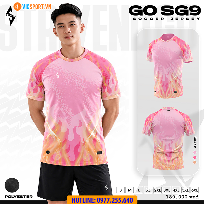 Áo đá banh thiết kế Strivend Go SG09 - Hình ảnh 29