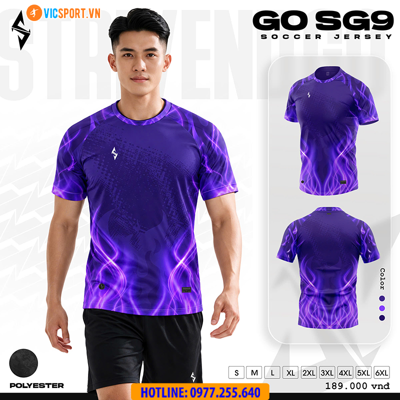 Áo đá banh thiết kế Strivend Go SG09 - Hình ảnh 31