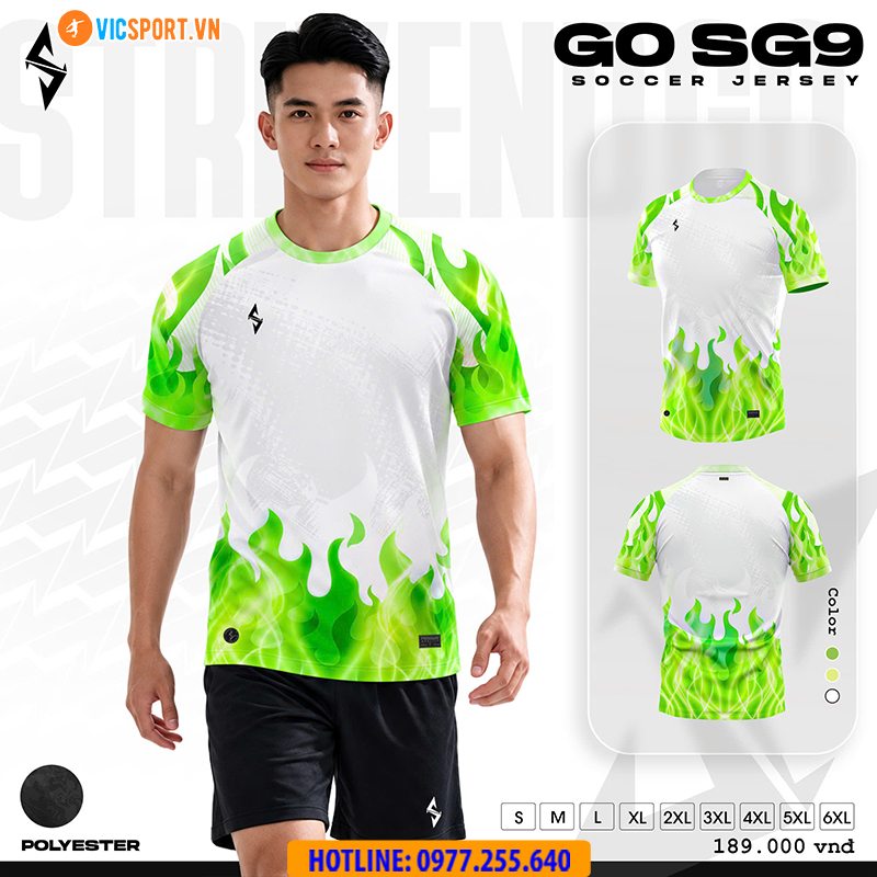 Áo đá banh thiết kế Strivend Go SG09 - Hình ảnh 34