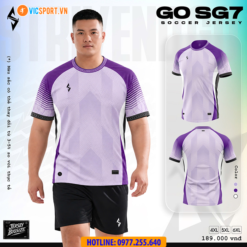 Áo đá banh thiết kế Strivend Go SG07 - Hình ảnh 16