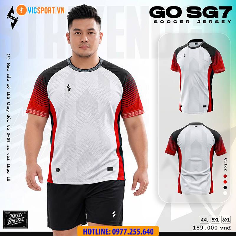 Áo đá banh thiết kế Strivend Go SG07 - Hình ảnh 17
