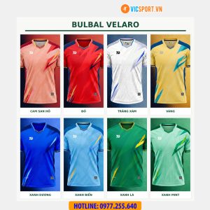 Áo đá banh không logo Bulbal Velaro
